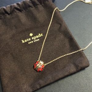 Kate Spade Ladybug Necklace!